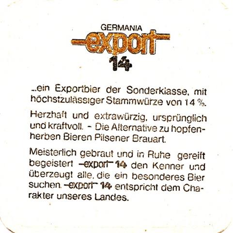 mnster ms-nw germania quad 3b (185-ein exportbier der-schwarzgold)